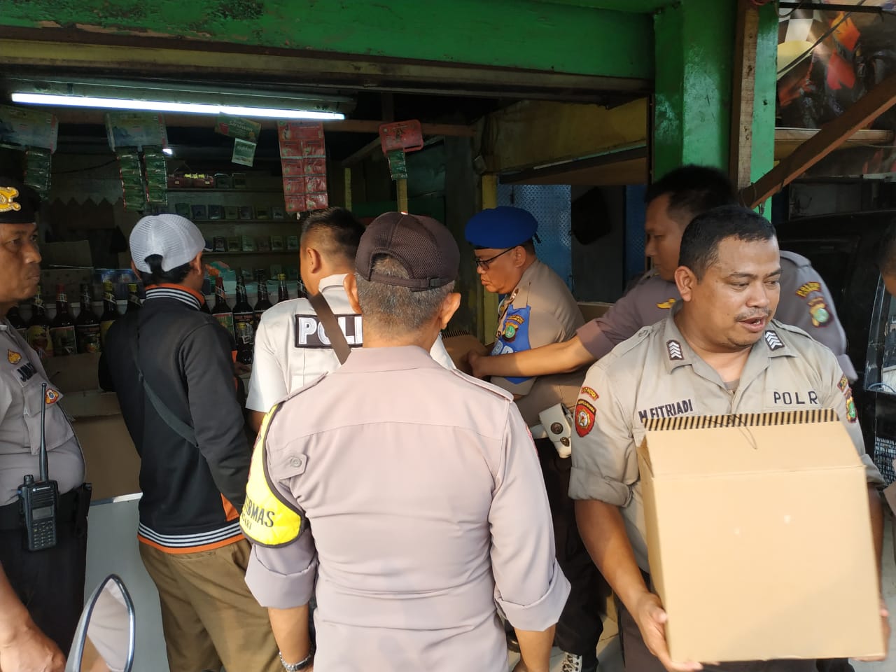 Polsek Karawaci Operasi Sikat Paket 2019