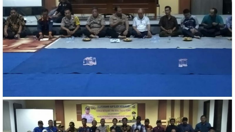Dalam Rangka Meningkatkan Kamtibmas, Polsek Neglasari dan Muspika Bertemu Toga, Tomas, Toda dan Forum RT/RW