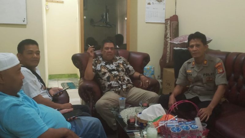 Wakapolsek Karawaci Terima Kunjungan Tokoh Masyarakat Kecamatan Karawaci