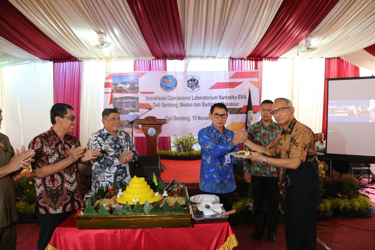 Lab Narkotika Deli Serdang dan Baddoka di Resmikan