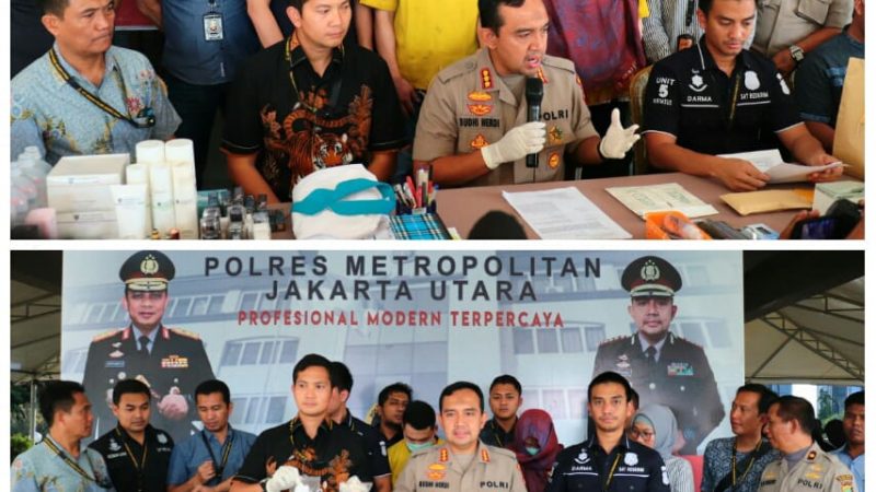 Polres Jakarta Utara Berhasil Ungkap Praktek Salon Kecantikan Ilegal