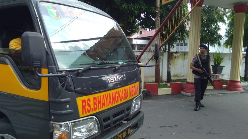 Dor….dor, Baku Tembak Densus 88 AT Dengan Terduga teroris di Hamparan Perak, 2 Teroris Tewas, 1 Polisi Terkena tembakan di paha