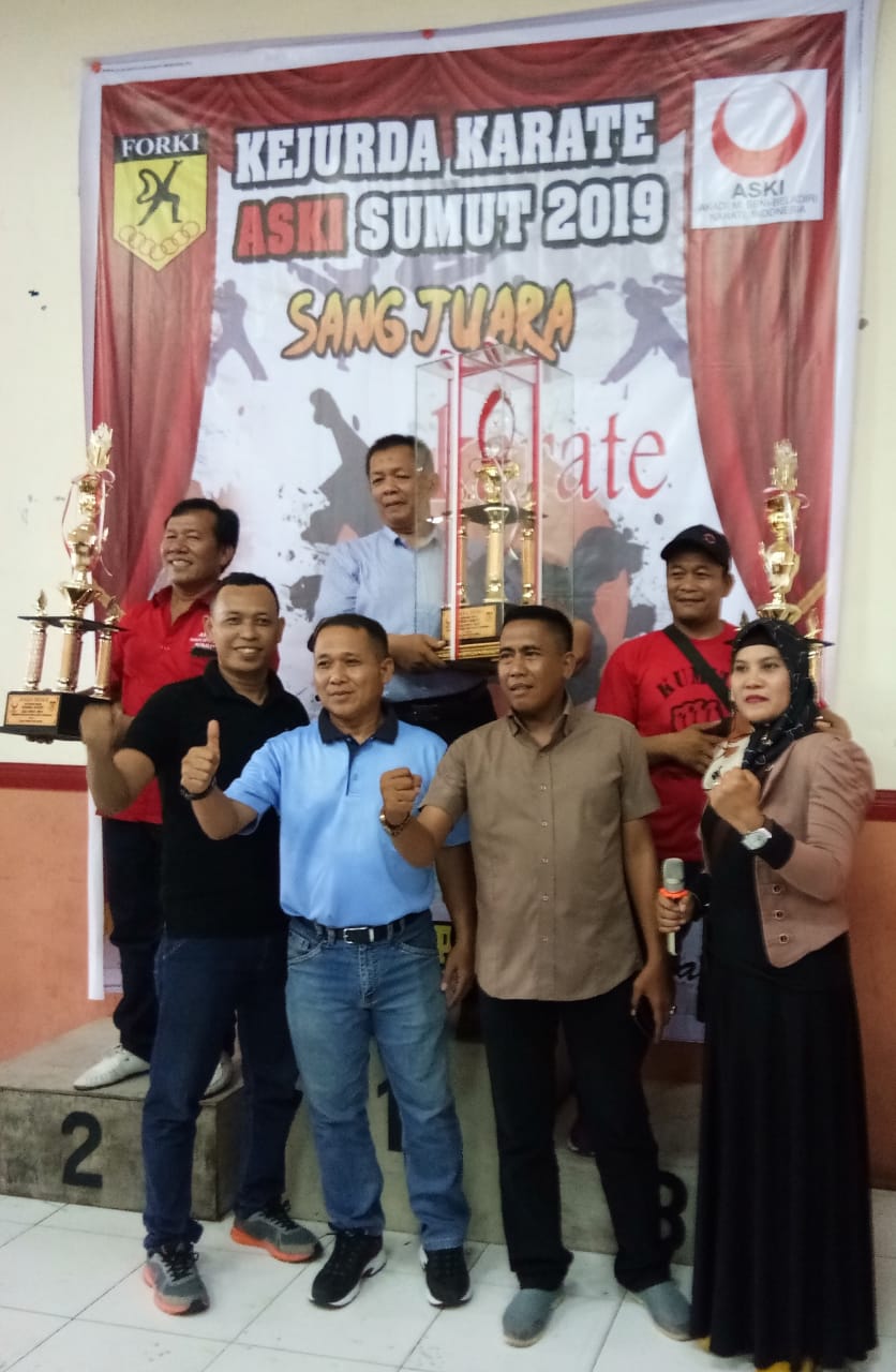 Pengcab Medan Berhasil Sabet 12 Emas, 8 Perak dan 17 Perunggu Dalam Kejurda ASKI 2019