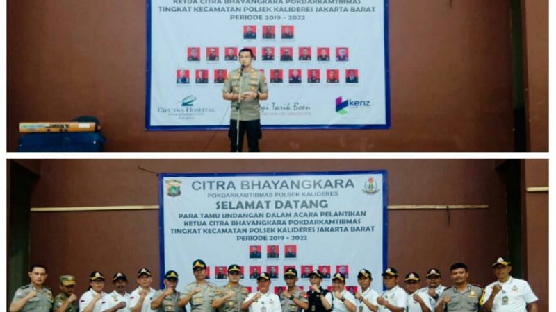 Kepengurusan Pokdar Kamtibmas Tingkat Kalideres Resmi Dilantik