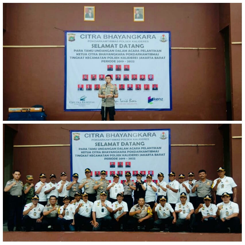 Kepengurusan Pokdar Kamtibmas Tingkat Kalideres Resmi Dilantik