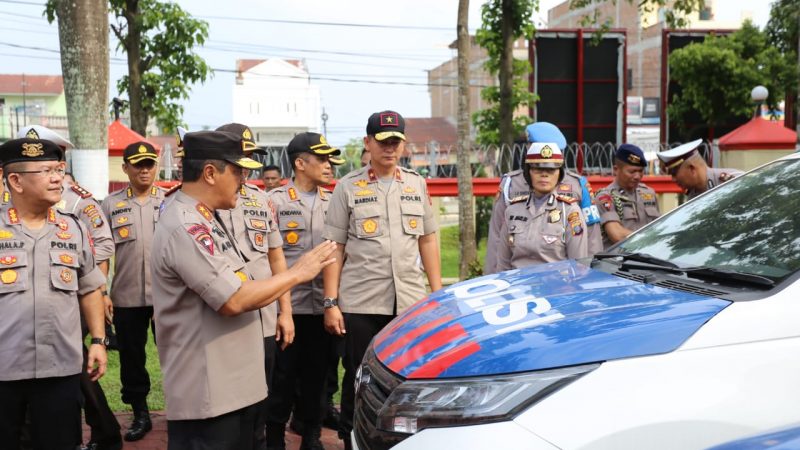 35 Randis di Serahkan Kakorlantas Polri pada Kasat Lantas Sejajaran Polda Sumut