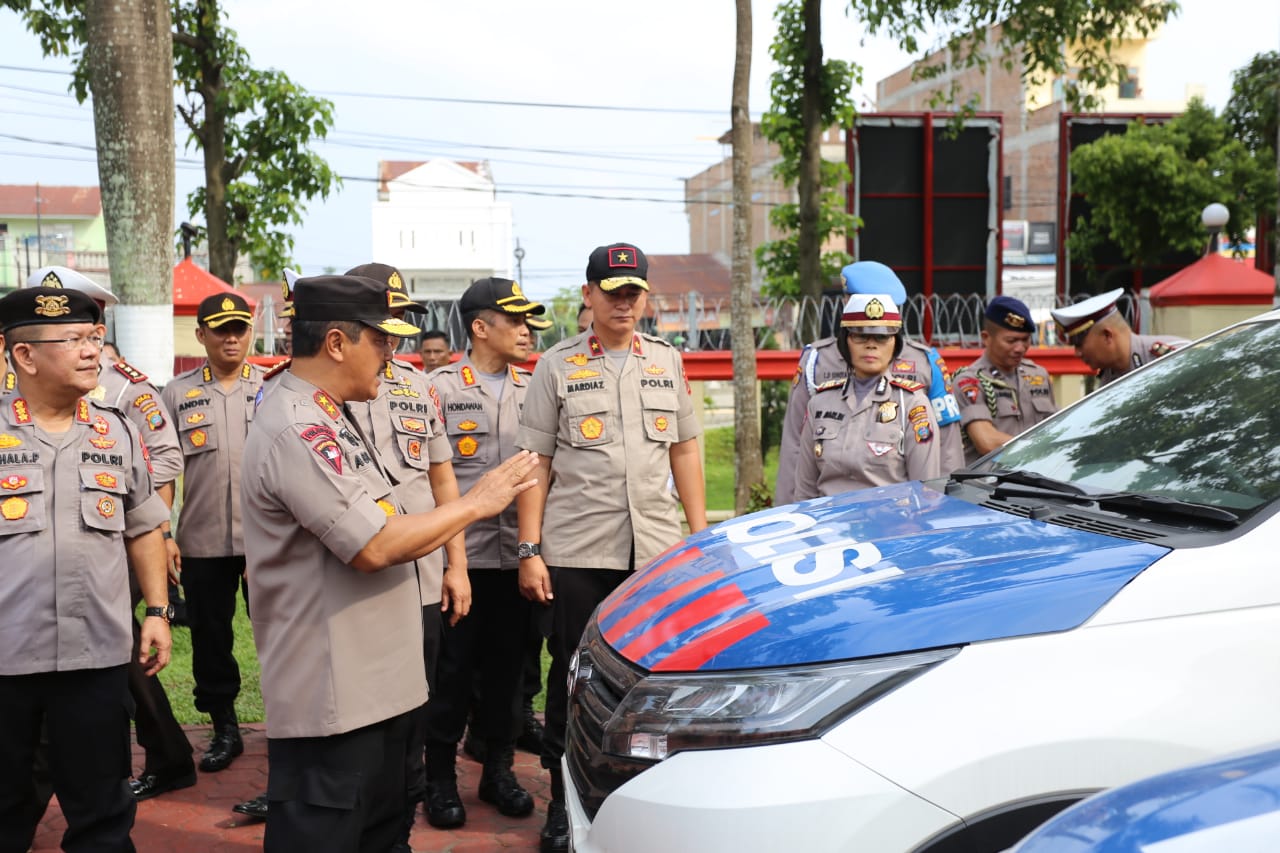 35 Randis di Serahkan Kakorlantas Polri pada Kasat Lantas Sejajaran Polda Sumut