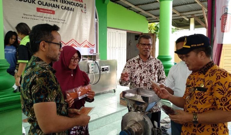 Pertamina Berkolaborasi dengan BPP Mektan dalam Pengolah Cabai