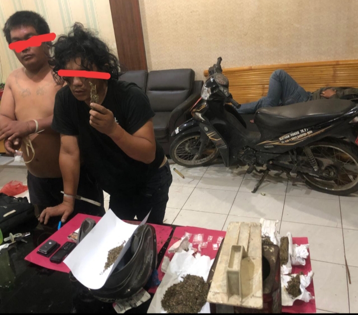 Kakak Adik Pengedar Narkoba, Ambruk di Tembak Polres Karo