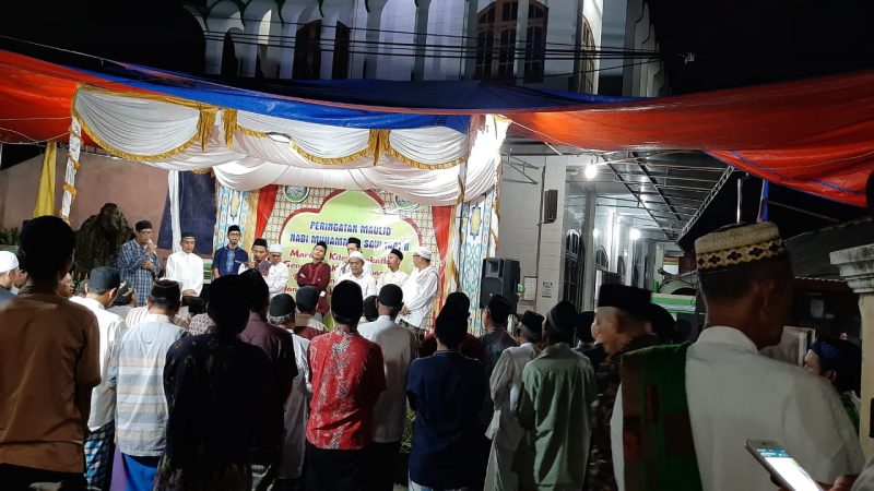 Bhabinkamtibmas Kelurahan Bugel Polsek Karawaci Peringati Maulid Nabi Muhammad SAW