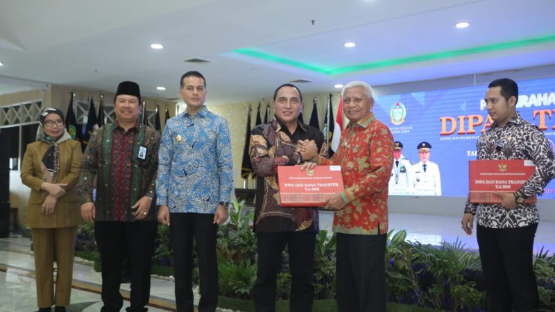 Bupati Asahan Terima DIPA Dan TKDD Tahun 2020 Sumut