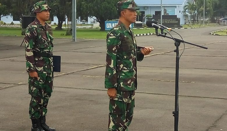 Danlanud Soewondo Buka Secara Resmi Latihan Pertahanan Pangkalan