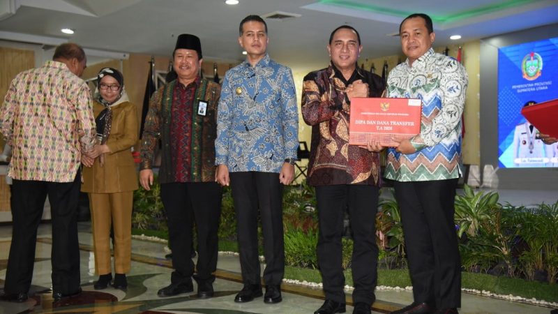 Bupati Terima DIPA dan TKDD 2020