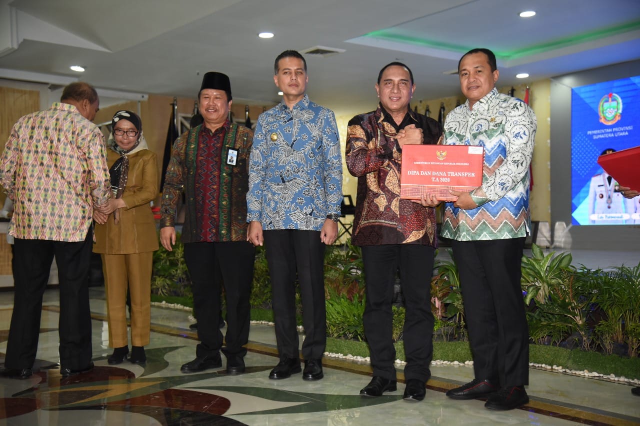 Bupati Terima DIPA dan TKDD 2020