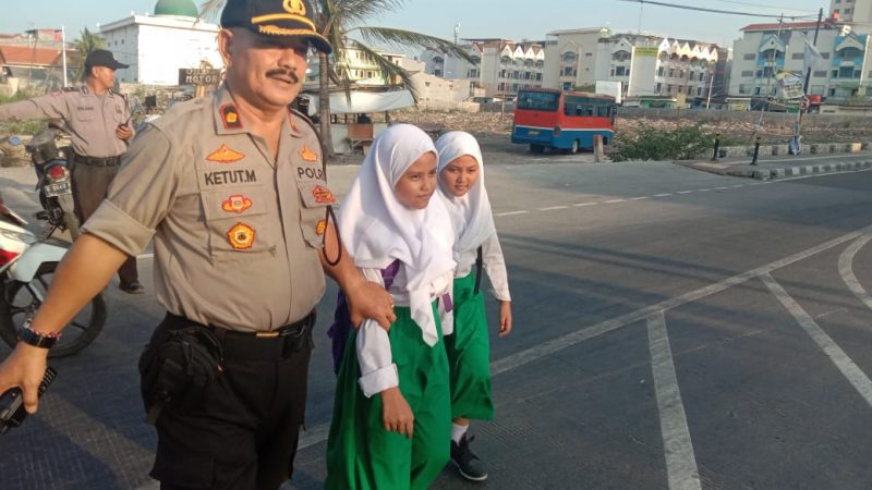 Wakapolsek Penjaringan Utara Pimpin Gelar Anggota Protap Gatur Lalin