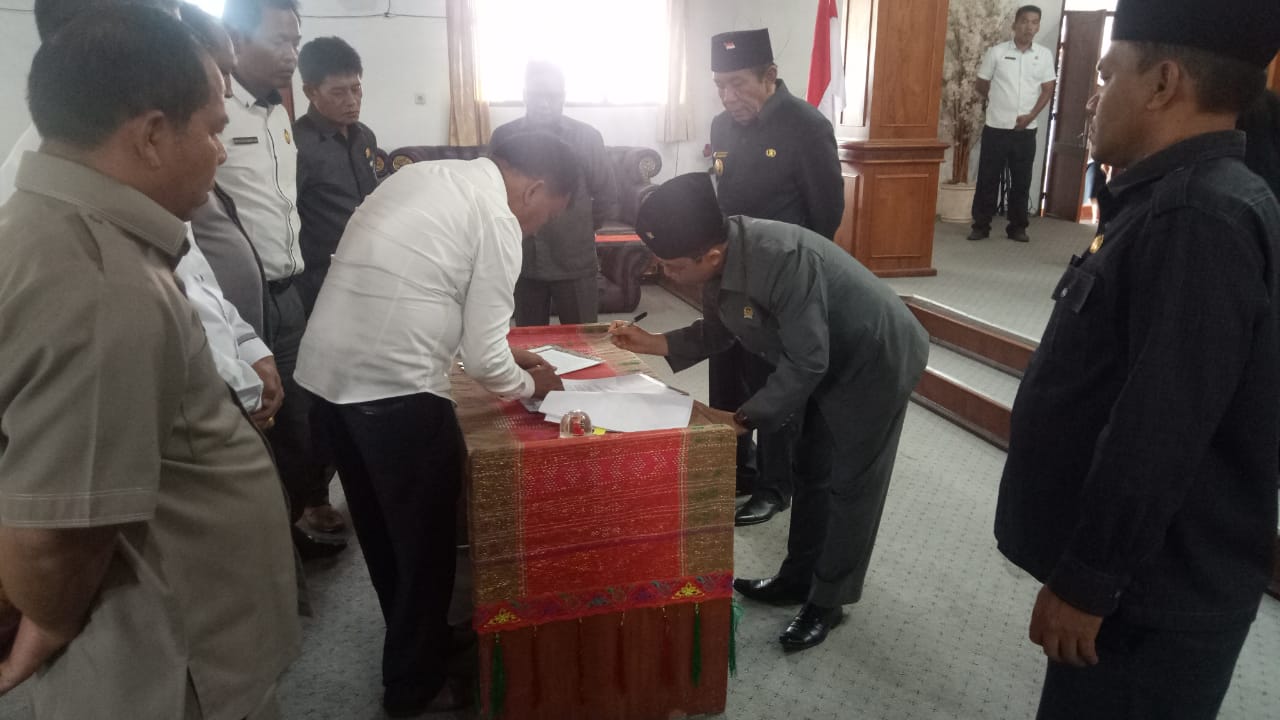 APBD Taput 2020 Sebesar 1,4 Triliun Disetujui