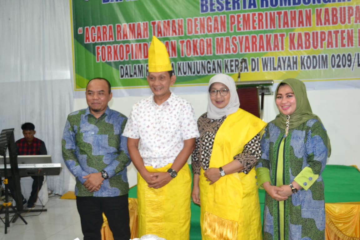 Ramah Tamah Di Pemerintah Labuhanbatu,Pandam I/BB Ajak Seluruh Komponen Ciptakan Rasa Nyaman