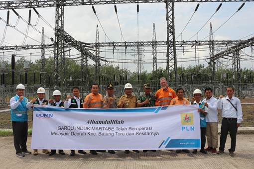 Perkuat Pasokan Listrik Batangtoru, Tambang Emas Martabe dan PLN Padangsidimpuan Resmikan Gardu Induk Martabe di Batangtoru