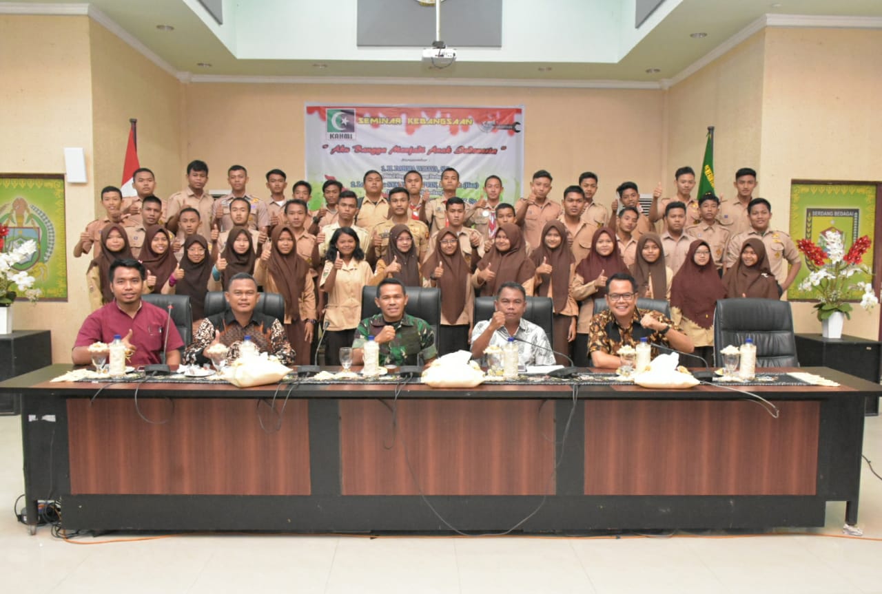 Wabup Sergai Jadi Narasumber Seminar Kebangsaan KAHMI Dengan tema “Aku Bangga Menjadi Anak Indonesia”