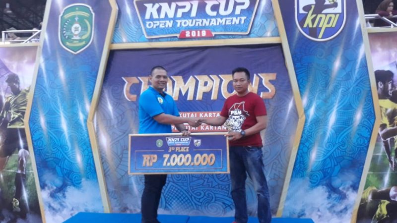 Bhayangkara FC Tim Sepakbola Kebanggaan Polres Kukar Juara 3