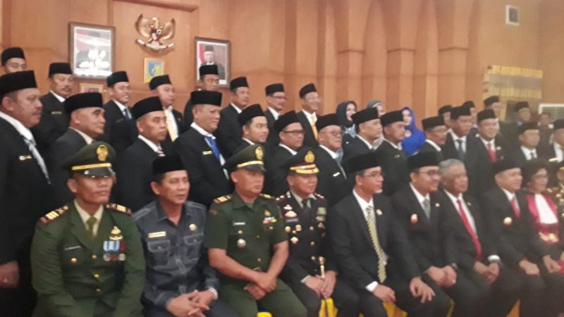 35 Anggota DPRD Batubara Dilantik,Ketua DPRD Sementara M.Syafii SH (PDI P)