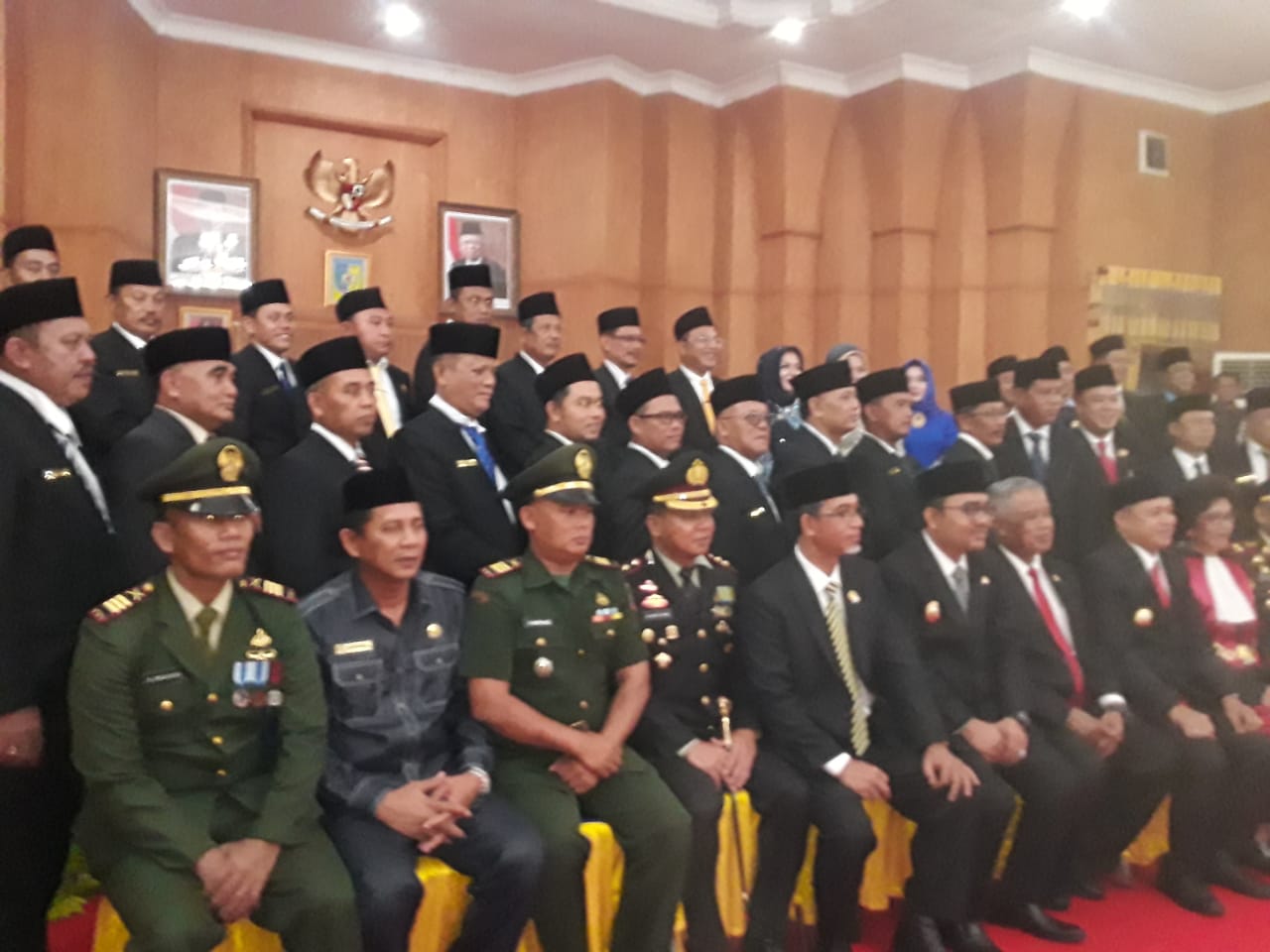35 Anggota DPRD Batubara Dilantik,Ketua DPRD Sementara M.Syafii SH (PDI P)