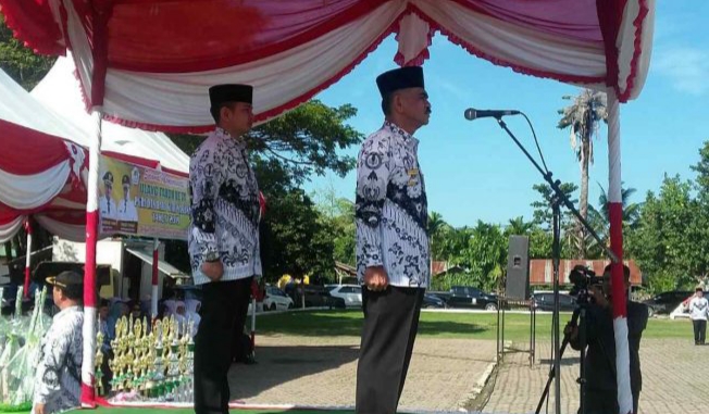 Bupati Aceh Utara Pimpin Peringatan Hari Guru Nasional