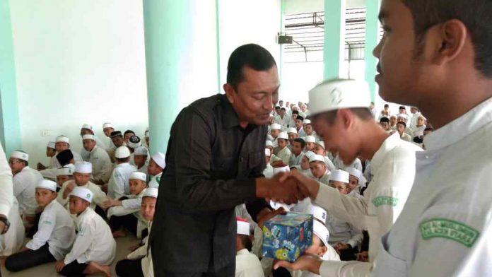 Santri Pesantren Al-Muslimun Ikut Sosialisasi Bahaya Narkoba