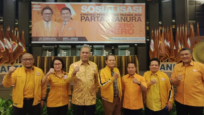Partai Hanura Akan Lakukan Penjaringan Calon Kepala Daerah dan Wakil Kepala Daerah