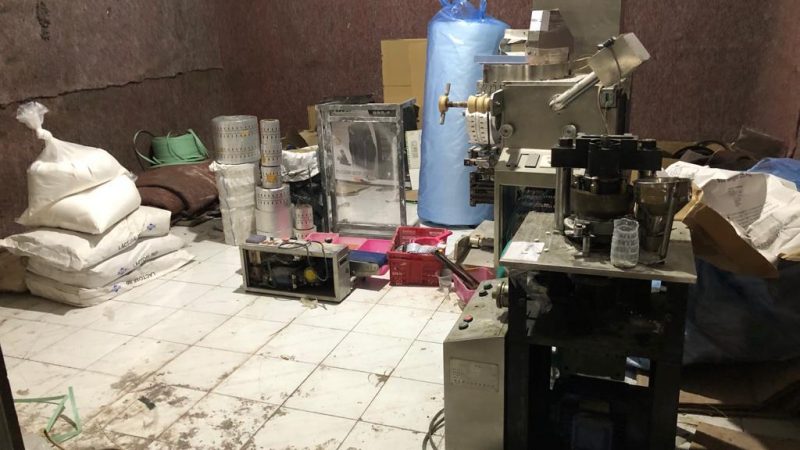 BNN RI Bersama Bareskrim Polri Grebek Pabrik PCC di Tasikmalaya