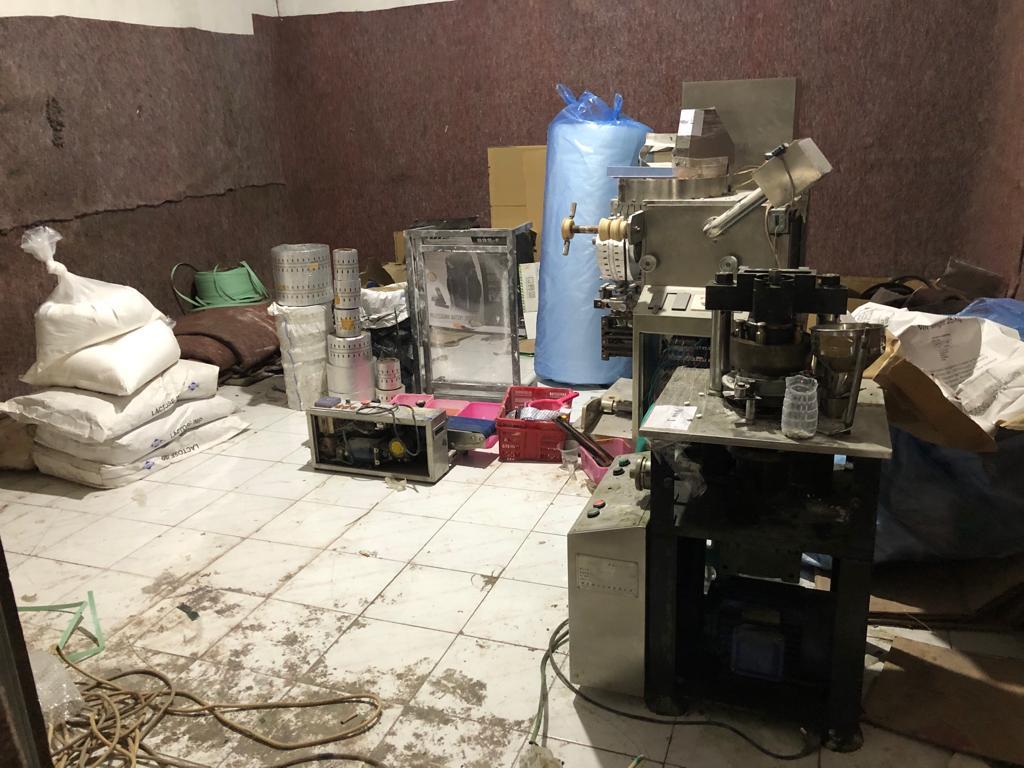 BNN RI Bersama Bareskrim Polri Grebek Pabrik PCC di Tasikmalaya