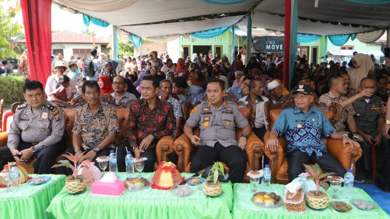 Bupati Dan Kapolres Asahan Temu Ramah Dengan Masyarakat