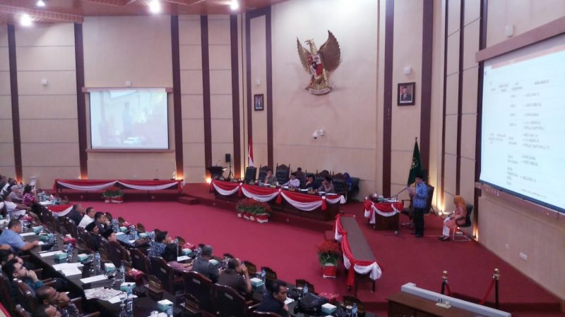 DPRD Medan Paripurnakan Penetapan Nama Personalia di AKD
