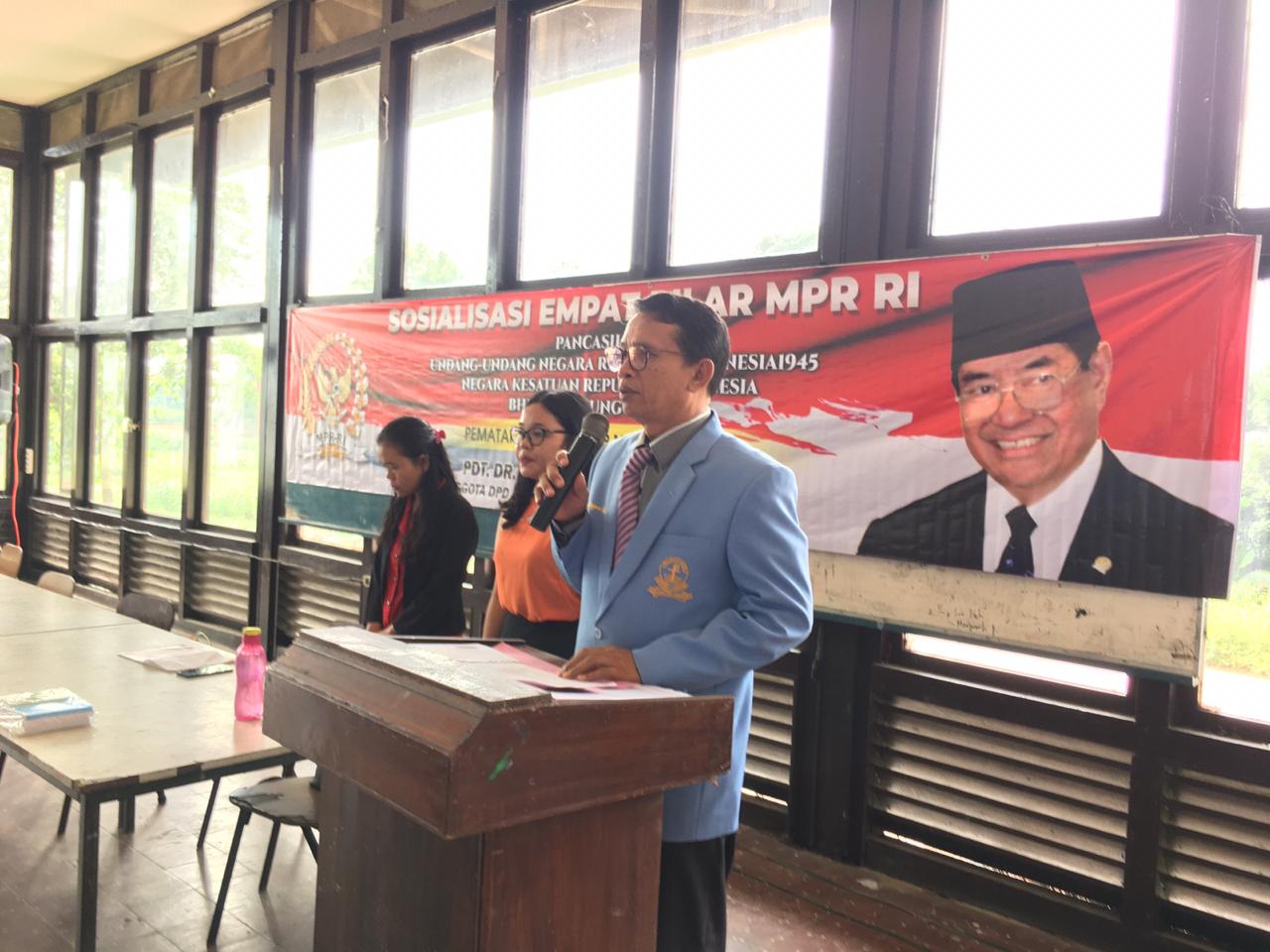 Anggota DPD RI/MPR RI: Pdt. DR. WTP Simarmata,MA Ajak dan Rangkul Pemuda dalam Kawal Empat Pilar Kebangsaan