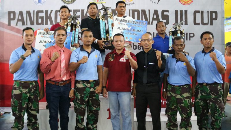 Marsekal TNI Djhon Amarul, Tutup Kejuaraan Taekwondo Championship Pangkosek Cup