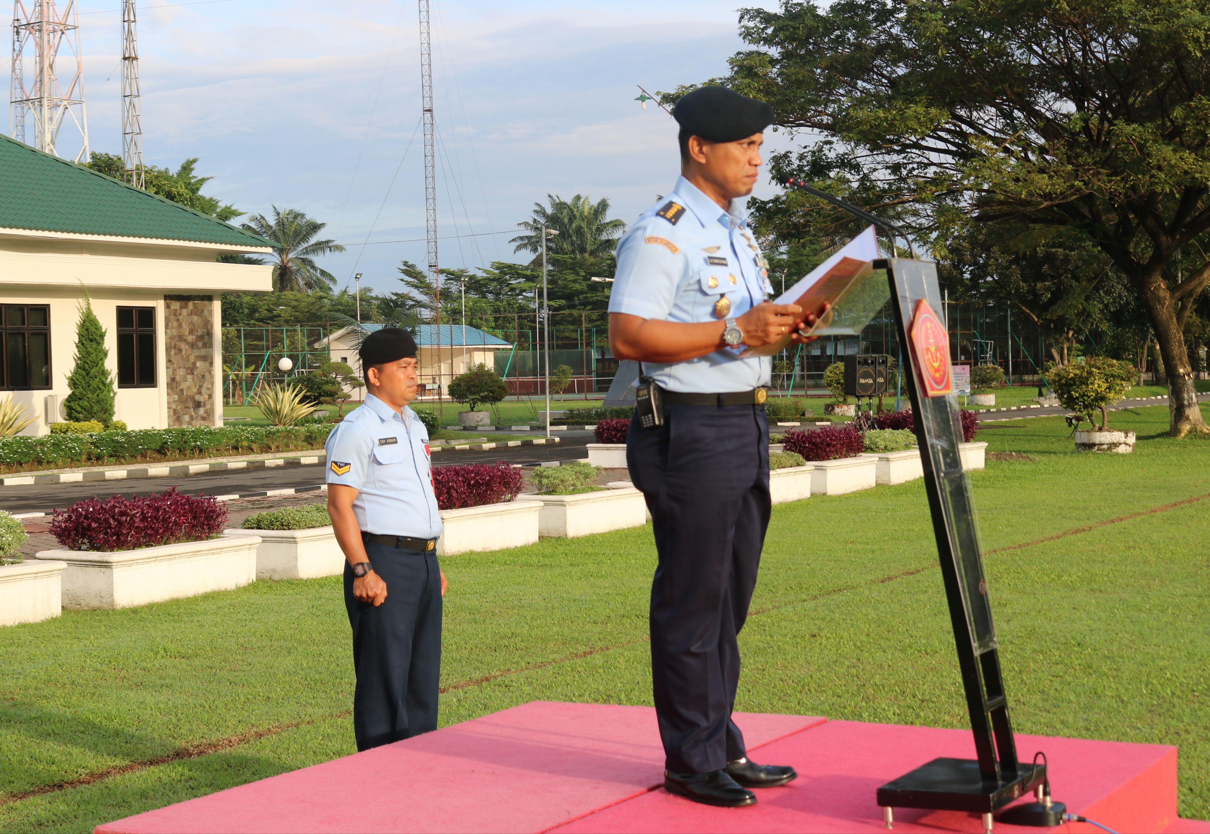 Asops Kosekhanudnas III” Jangan Jadikan Upacara Bendera Hanya Sekedar Rutinitas”