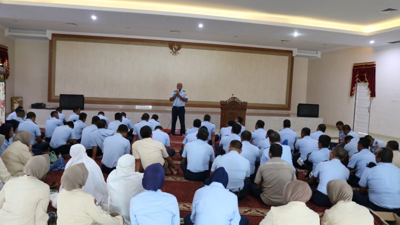 Tingkatkan kualitas Iman Prajurit, Kosekhanudnas III Laksanakan Pembinaan Rohani