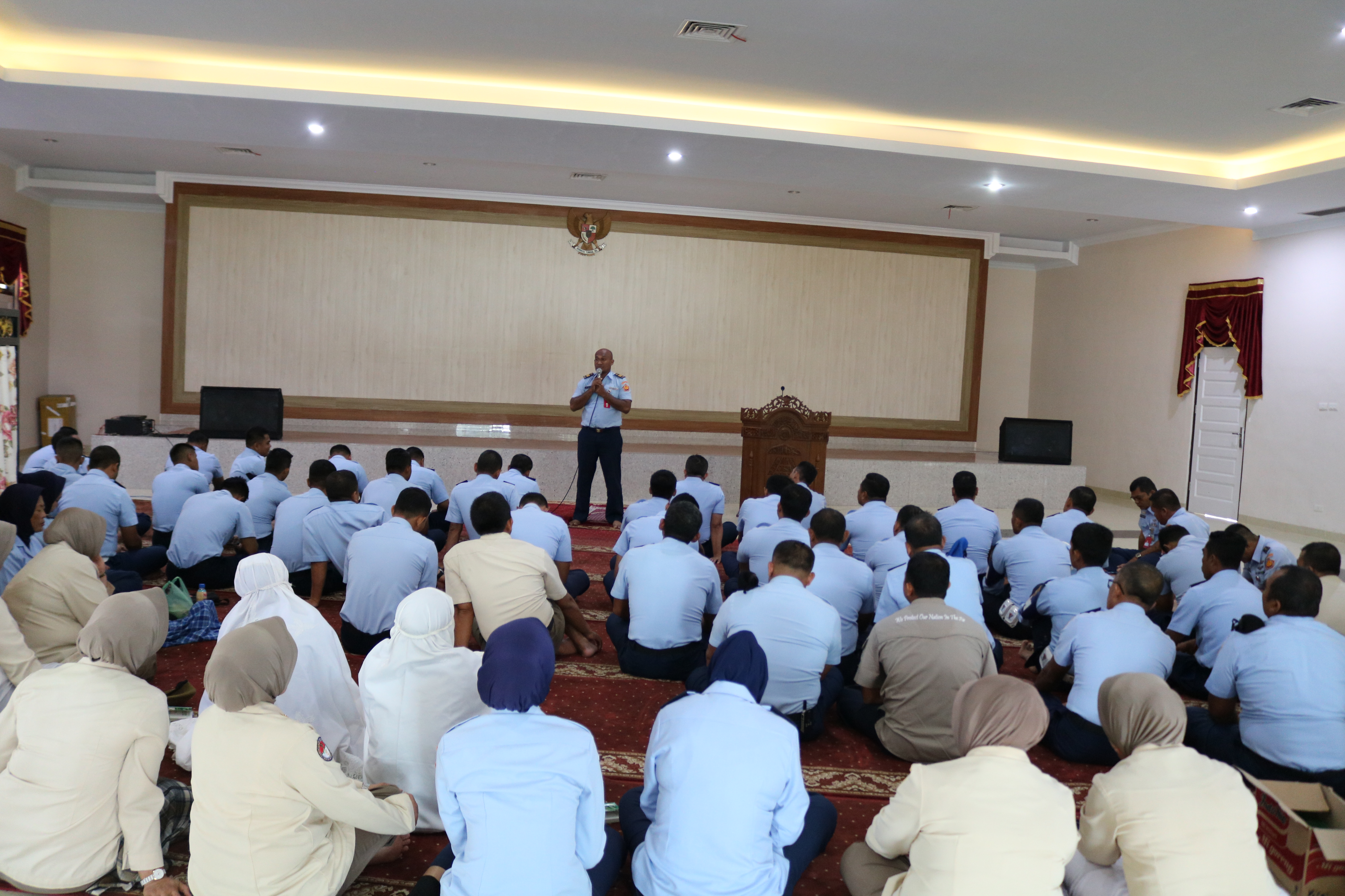 Tingkatkan kualitas Iman Prajurit, Kosekhanudnas III Laksanakan Pembinaan Rohani