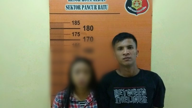 Rayakan Keberhasilan Mencuri Sepeda Motor, Pasangan Kekasih di Ringkus Unit Reskrim Polsek Pancur Batu Saat mau Indehoi