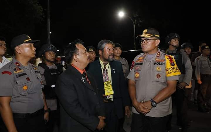 Kapoldasu Cek Pengamanan Ibadah Natal
