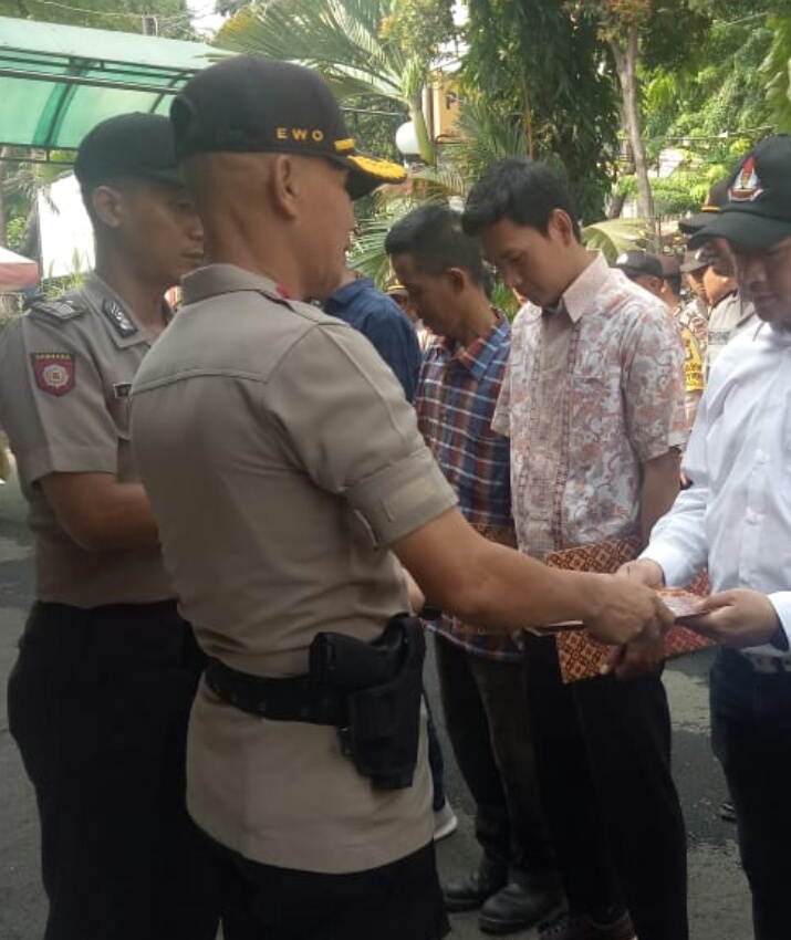 Rangkaian Kegiatan Pelepasan Anggota Polsek Senen