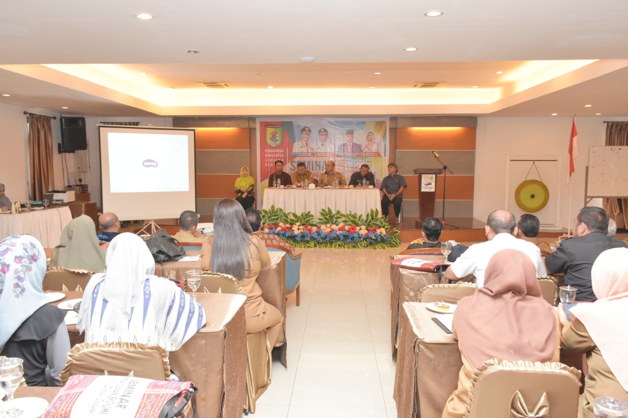 Pemkab Sergai Gelar Seminar Pembangunan Ekonomi