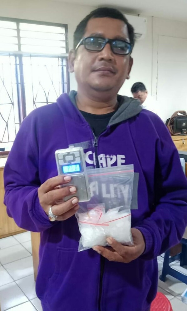 Simpan Sabu Dalam TV Rusak, M. Syahrul di Ringkus Satres Narkoba Polrestabes Medan