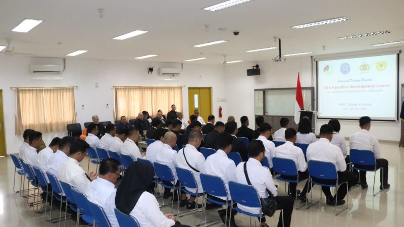 DEA Beri Pelatihan Penyidikan Narkotika Pada Penyidik BNN