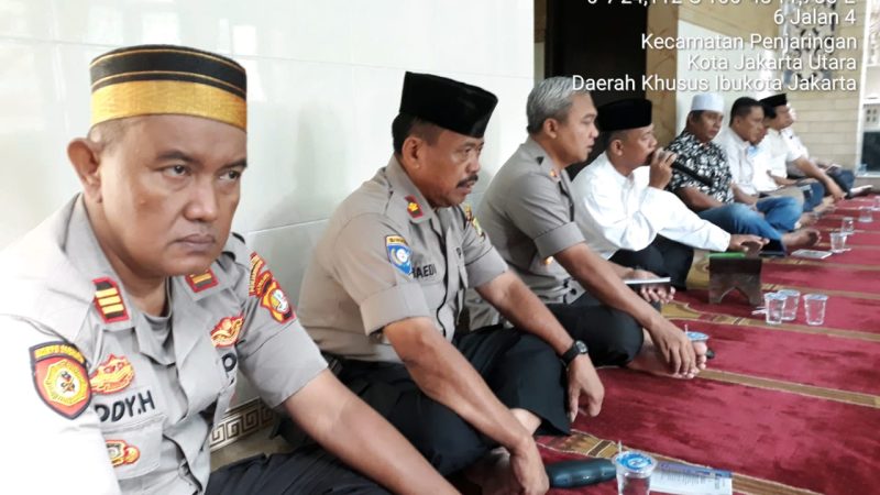 Kapolsek Metro Penjaringan Pimpin Pengajian Yasinan dan Mushola Baitul Ridho