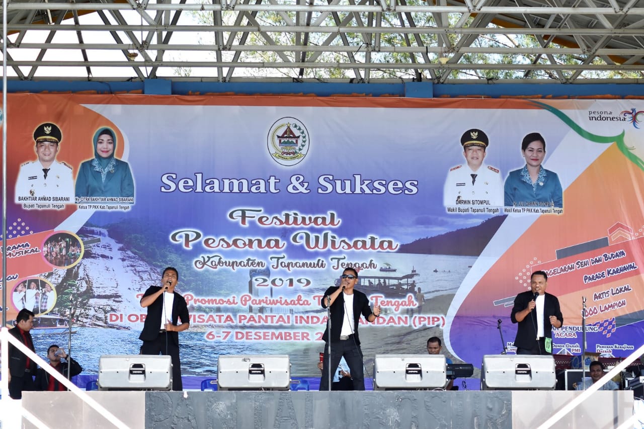 Awali Festival Pesona Wisata Tapteng, 25 Trio Batak Guncang Panggung PIP