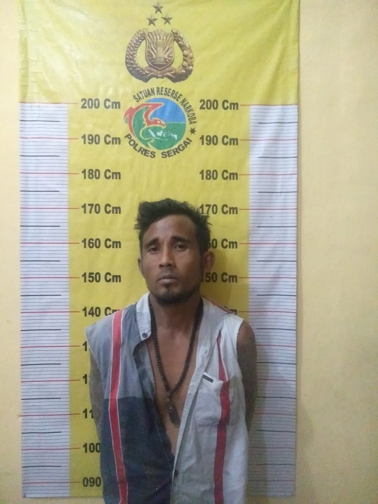 Bandar Sabu-sabu Dusun V, Kampung Pon Sei Bambam di Ringkus Satres Narkoba Polres Sergai