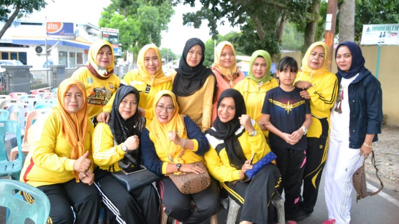 Sambut Hari Ibu Ke-91 Tahun 2019, TP PKK Labuhanbatu Melaksanakan Gerak Jalan Keluarga Sehat & Bahagia