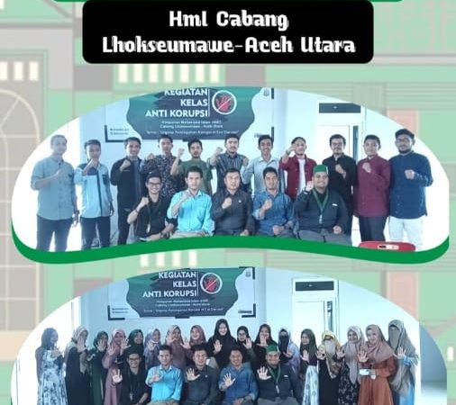 Prihatin Soal Korupsi, HMI Lhokseumawe Buka Kelas Anti Korupsi