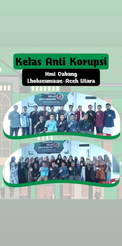 Prihatin Soal Korupsi, HMI Lhokseumawe Buka Kelas Anti Korupsi